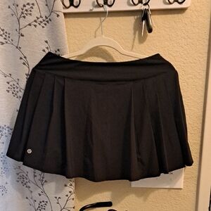 Lululemon Black Tennis Skirt